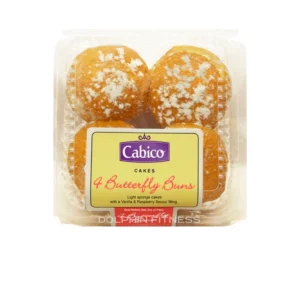 4 BUTTERFLY BUNS