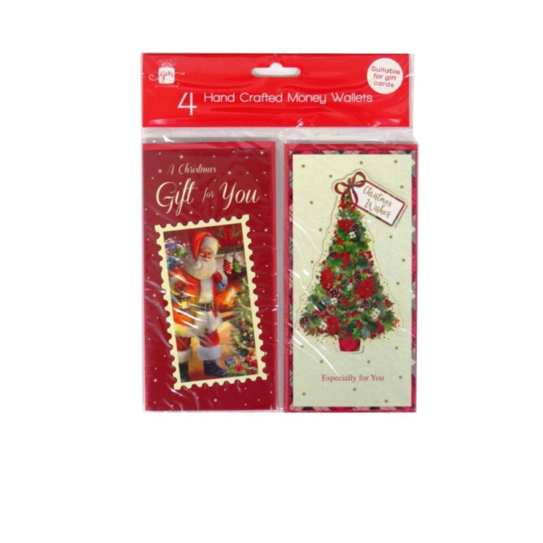 4 HAND CRAFTED MONEY WALLETS