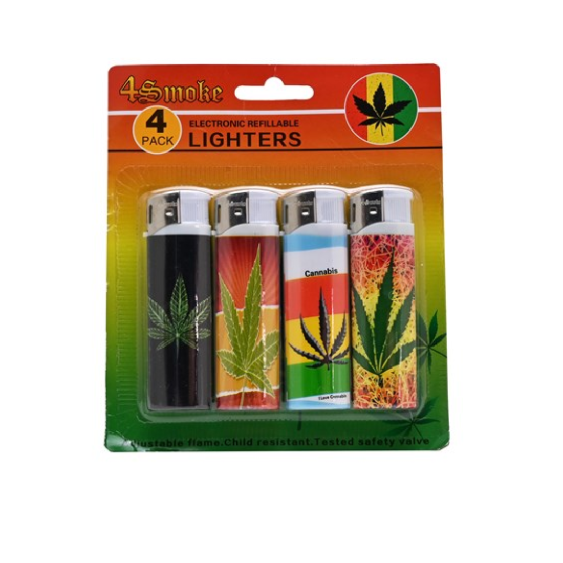 4 SMOKE LIGHTERS