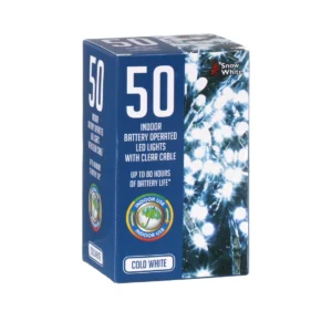 50 SNOW WHITE INDOOR LIGHTS