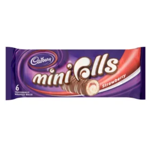 6 STRAWBERRY MINI ROLLS