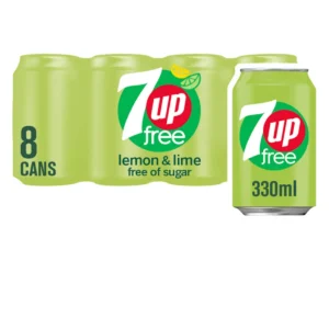 7 UP LEMON & LIME 8 PACK