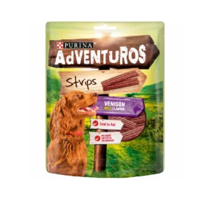 ADVENTUROS STRIPS VENISON 90G
