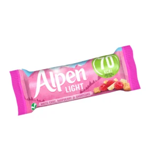 ALPEN LIGHT WHITECHOC RASPBERRY